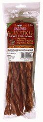 1 Pound 12 Inch BRAIDED  Bully Sticks In Zip Lock Bag