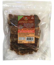 15 Pack 5-6 Inch Flat Esophagus Jerky in Zip Lock Bag with Color Sticker