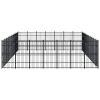 Outdoor Dog Kennel Steel 694.4 ft²